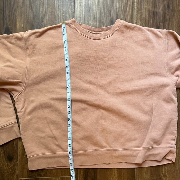 Girlfriend Collective 50/50 Birch Sweatshirt Crewneck Pullover Lounge sporty - Picture 8 of 14